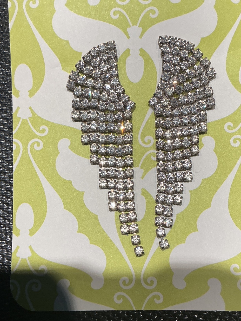 Vintage Rhinestone Wings